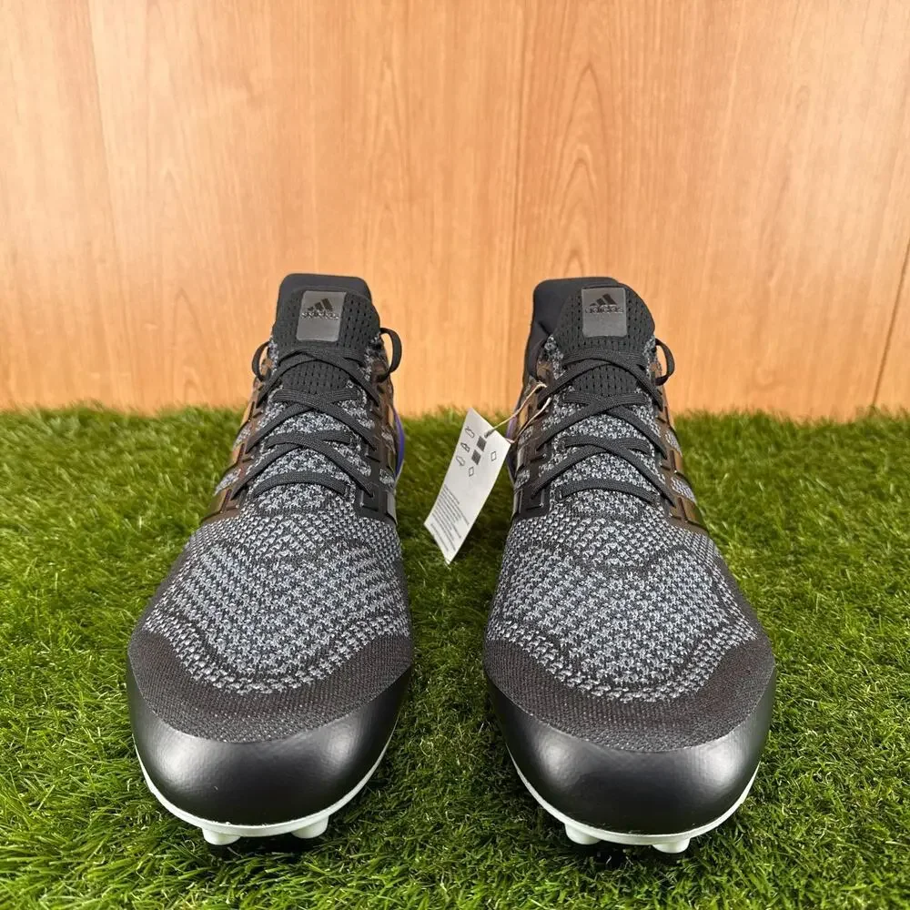 adidas Ultra Boost Football Cleats OG Black Gold JP7410 Men's Size 16